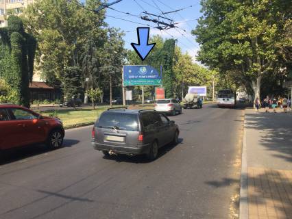 Билборд A в Одессе, 3x6x2  Адміральський пр. / Суднобудівна вул. фото 1