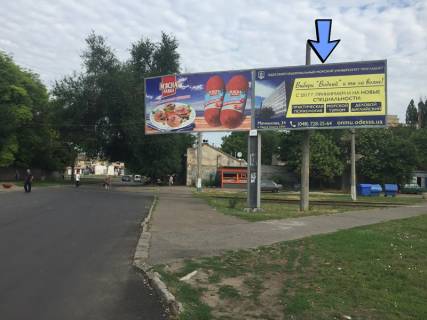Билборд  в Одессе, 3x12  Гранітна вул. (Чернишевського)., 6, правий фото 1