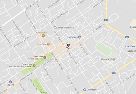 Призма A в Кременчуге, 3 х 6  вул. Соборна (кол. Леніна), 28/40, на стіні будинку, район ТЦ «Мега» та «Галактика» (нижня призма) - 108919 схема