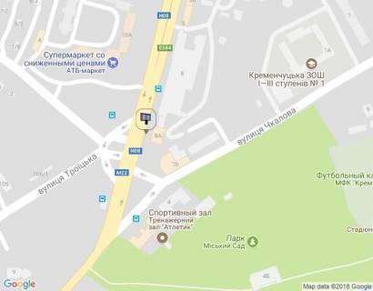 Prismatron, Prism A in Kremenchuk, 3 х 6  prosp. Svobodi, 8a, perehr. z st. Troic'kou i st. Horol's'kou, bila Elektrostancii, navproti supermarketu <<ATB>> - 145418 scheme