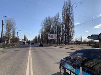 Билборд A в Кременчуге, 3 х 6  просп. Л.Українки, 82, навпроти супермаркету «МаркетОпт», зупинка «Керченська» фото 1
