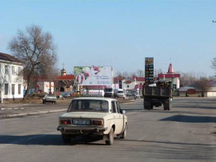 Білборд, Бігборд (Борд)  B у Кременчуці, 3 х 6  пров. Медовий, 213, р-н АЗС та Кондитерської фабрики «Лукас» Фото 1