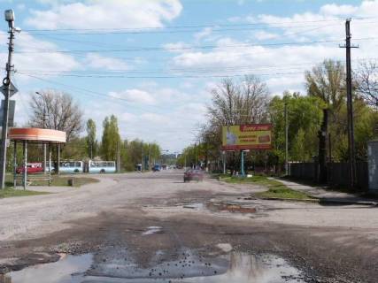 Білборд, Бігборд (Борд)  A у Кременчуці, 3 х 6  просп. Л.Українки, перехр. з вул. Молодіжною, вул. Свіштовською, р-н АЗС "УкртатНафта" Фото 1