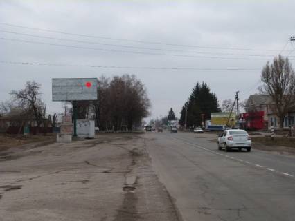 Билборд B в Песчаном, 3 х 6  Піщане, вул. Київська, перехр. з вул. Індустріальною, р-н супермаркету «Оптовичок» фото 1