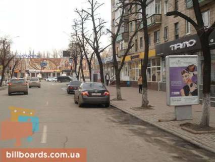 Ситилайт  в Кременчуге ул. Соборная (ул.Ленина), 40/2, р-н перекрёстка с ул. Халаменюка, возле офиса «Киевстар» фото 1