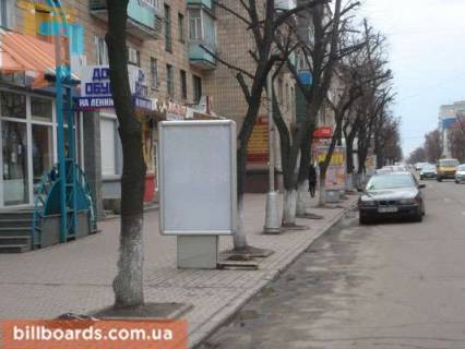 Ситилайт  в Кременчуге вул. Соборна (кол. Леніна), 40/2, р-н перекрёстка с ул. Халаменюка, возле офиса «Киевстар» фото 1