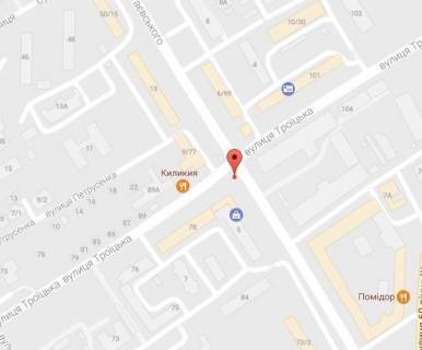 Prismatron, Prism B in Kremenchuk, 3 х 6  st. Troic'ka, 78, perehr. z st. A.Bogaevs'kogo, bila magazina <<Kerama>>, napramok do centru - 87200 scheme