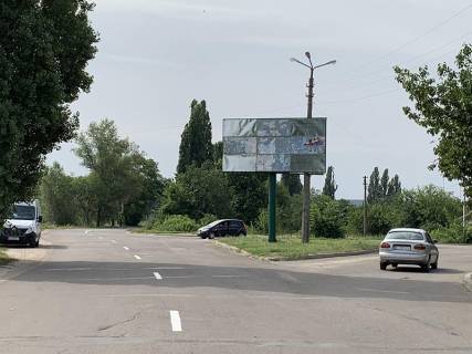 Билборд A в Кременчуге, 3 х 6  перехр. вул. Новосхідної та вул. Правобережної, автошлях Дніпро-Кременчук, виїзд з міста, р-н ресторану "Старий Томас" фото 1
