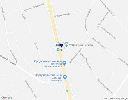 Билборд A в Песчаном, 3 х 6  Піщане, вул. Київська, біля будинку 112а, р-н церкви схема