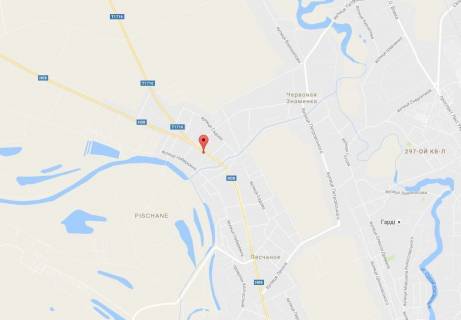 Billboard A in , 3 х 6  Pisane, st. Kiivs'ka, bila budinku 239 scheme