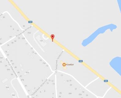 Billboard B in Kremenchuk, 3 х 6  nabereznaa Lejtenanta Dniprova, bila budovi 12-a (pozezna castina) scheme