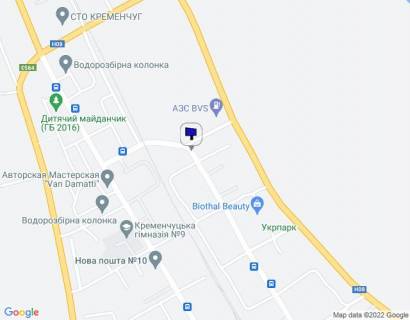 Billboard B in Kremenchuk, 3 х 6  st. Makarenka, rajon sadibi No 9 scheme