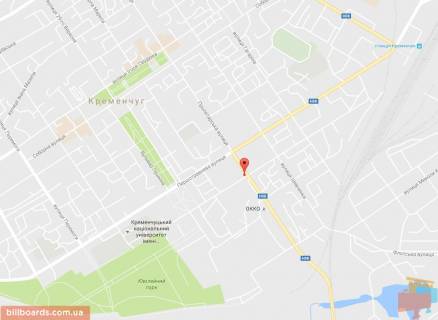 Призма A у Кременчуці Небесної Сотні вул. (кол. Пролетарська) 3а, перекр. з Театральна вул. (кол. Воровського),, біля супермаркетів «АТБ», «Ельдорадо», «Billa», «Екомаркет» і Центрального ринку - 87171 схема