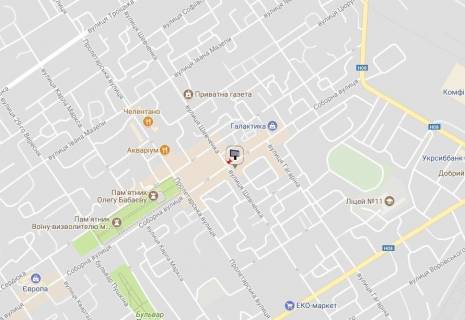 Prismatron, Prism A in Kremenchuk, 3 х 6  st. Soborna, 28/40, na stini budinku, rajon TC <<Mega>> ta <<Galaktika>> (verhna prizma) - 158180 scheme