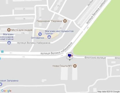 Billboard B in Kremenchuk, 3 х 6  st. Velika  naberezna, perehr. z st. Flots'kou, 2, r-n avtorinku, bila viddilenna Novoi Posti No1 scheme