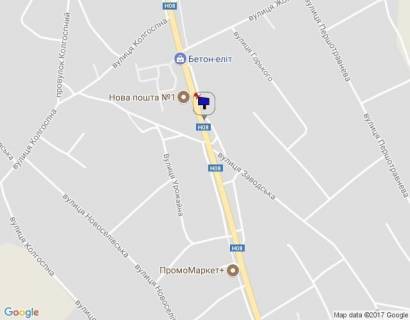 Билборд B в Песчаном, 3 х 6  Піщане, вул. Київська, біля будинку 72, в'їзд в місто схема