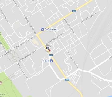 Призма B у Кременчуці, 3 х 6  Небесної Сотні вул. (кол. Пролетарська) 1а, район перехр. з вул. Миколаївською, біля супермаркетів «АТБ», «Комфі», «МаркетОпт» та Центрального ринку - 108923 схема