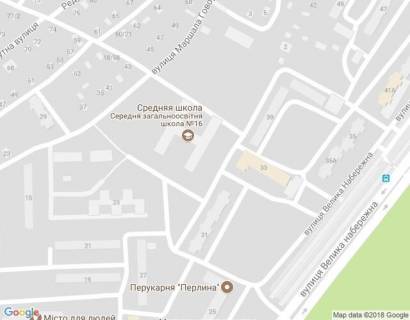 Билборд A в Кременчуге, 3 х 6  Велика набережна (кол. 50 років СРСР), 41-А, район авторинку, на розділовій смузі, напрямок у центр схема