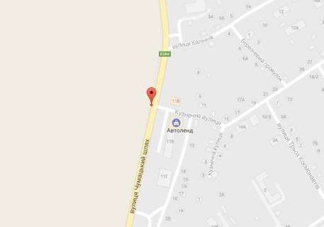 Billboard B in Kremenchuk, 3 х 6  st. Cumac'kij slah, 11, perehr. z st. Kuznecnou, poruc z STO <<Avtolend>>, Kropivnic'kij napramok scheme