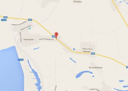 Білборд, Бігборд (Борд)  B у , , 3 х 6  Недогарки,вул. Київська, біля будинку 130, р-н АЗС, навпроти бази будівельних матеріалів схема