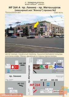 Призма A в Мариуполе пр. Ленина,66/39 - пр. Металлургов (маг."Жемчуг") призма №2 - 88799 фото 1