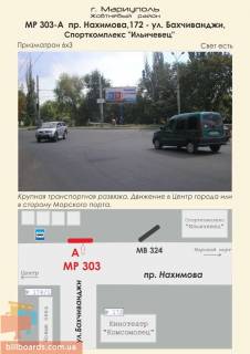 Призма A в Мариуполе пр. Нахимова,172 - ул. Бахчиванджи, Спорткомплекс "Ильичевец" - 88805 фото 1