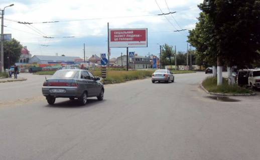Билборд A в Белой Церкви  ул Таращанская/с.марк. "Царынок"(разделитель) - выезд из города фото 1