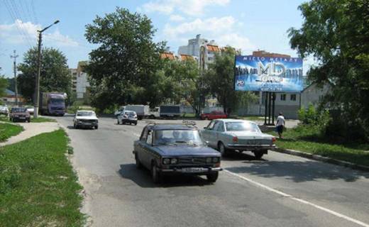 Білборд, Бігборд (Борд)  A у Обухові вул.Київська 56 / вул.8 Березня (А) Фото 1