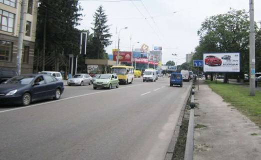 Билборд A в Ровно ул.Грушевского/ул.Киевская (А) фото 1