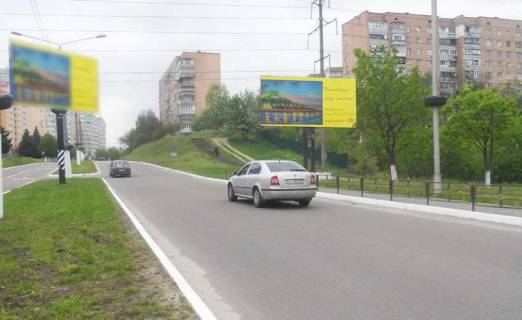 Билборд A в Вышгороде  Набережная/пр-т Шевченко (в центр а) (А) (щит на обочине) фото 1