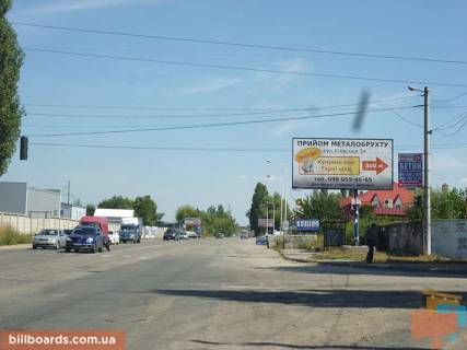 Билборд A в Боярке, 6x3  с. Святопетрівське, перехрестя на асфальтний завод фото 1