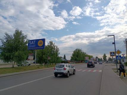 Билборд B в Вишневое, 6x3  м. Вишневе, вул. Київська, 8 фото 1