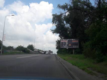 Билборд A в Киеве вул. Кулішова, км  (праворуч), в напрямку з Києва фото 1