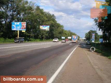 Білборд, Бігборд (Борд)  B у Києві, 3х6  траса Київ-Харьков_км 45 + 050_левий Фото 1