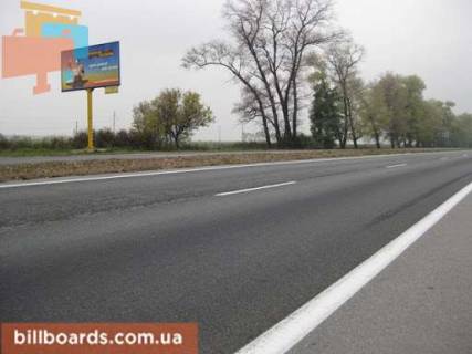 Билборд B в Киеве, 3х6  трасса Киев-Чернигов_км 41+200_правый фото 1