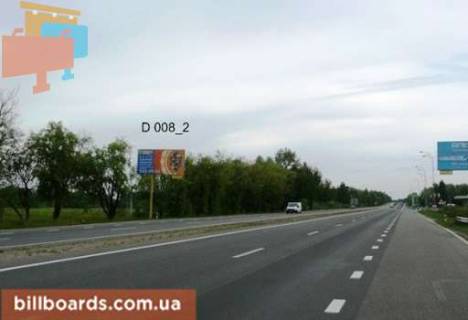 Билборд B в Киеве, 3х6  трасса Киев-Одесса_км 34+200_правый фото 1