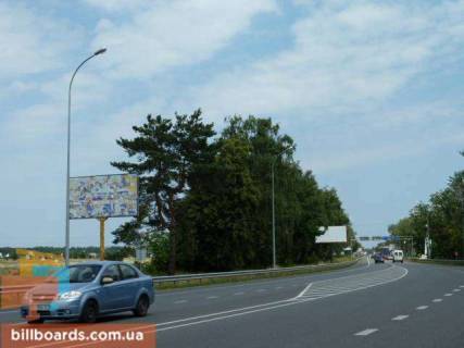 Билборд B в Киеве, 3х6  трасса Киев-Ковель-Ягодин_км 29+300_правый фото 1