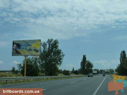 Білборд, Бігборд (Борд)  B у Києві, 3х6  траса Київ-Ковель-Ягодін_км 31 + 400_правий Фото 1