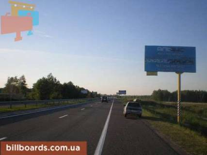 Білборд, Бігборд (Борд)  A у Києві, 3х6  траса Київ-Обухів-Знаменка_км 30 + 200_левий Фото 1