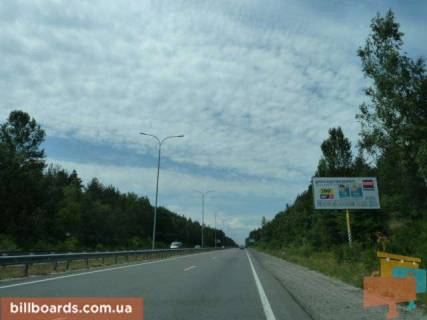 Билборд A в Киеве, 3х6  трасса Киев-Вышгород-Десна_км 19+500_правый фото 1