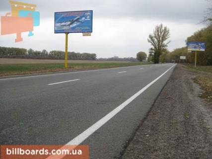 Білборд, Бігборд (Борд)  B у Києві, 3х6  траса Бориспіль-Днепропетровск_км 2 + 300_правий Фото 1
