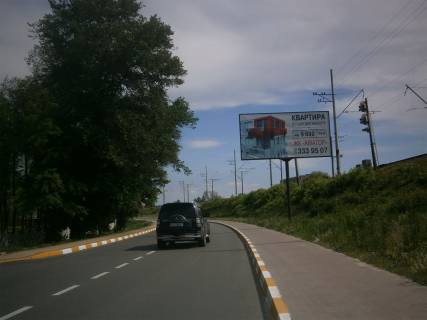 Билборд A в Ирпене вул. Підгірна, в районі парку Письменників фото 1