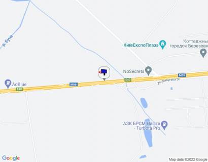 Білборд, Бігборд (Борд)  B у Березівці с. Березівка, траса М-06 "Київ-Чоп" (Житомир), км 39+800 право, за 50м до АЗС АМІК схема
