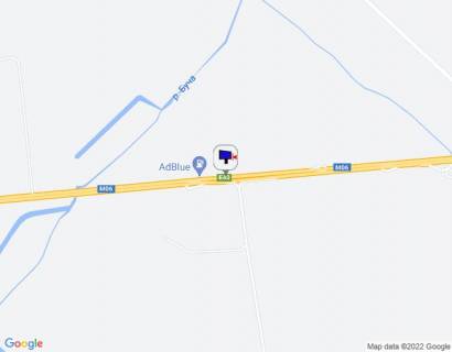 Билборд A в Березовке (Киевской обл) траса М-06 "Київ-Чоп" (Житомир), км 40+500 право, біля автобусної зупинки "Северинівка" схема