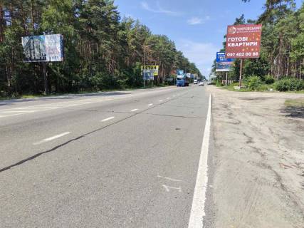 Билборд A в Буче траса Київ-Ковель (праворуч), в напрямку з Києва, в'їзд в м.Буча фото 1