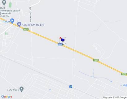 Білборд, Бігборд (Борд)  A у Немішаєві смт. Немішаєво, траса М-07 "Київ-Ковель", км 35+700 ліво, через 1.1км після повороту на вул. Центральна, через 1.4км після АЗС БРСМ Нафта, за 1.2км до повороту на вул. Паркова схема