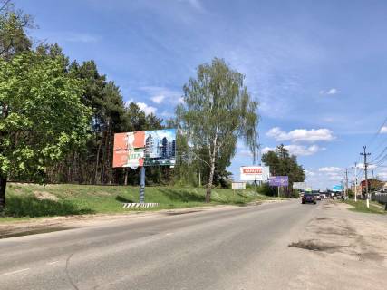 Билборд B в Ирпене вул. Чкалова (в напрямку Варшавської траси) фото 1