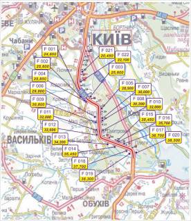 Билборд A в Киеве трасса Киев-Обухов-Знаменка_км 35+700_левый схема