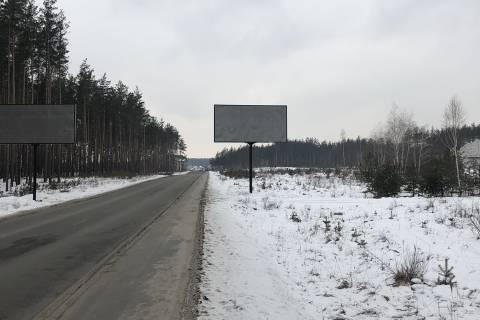 Билборд A в Ирпене район Стоянка, нова дорога в сторону Житомирської траси, перед фітнес-клубом «Чемпіонс Клаб» фото 1