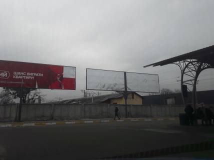 Билборд B в Ирпене вул. Антонова, на Автостанції фото 1